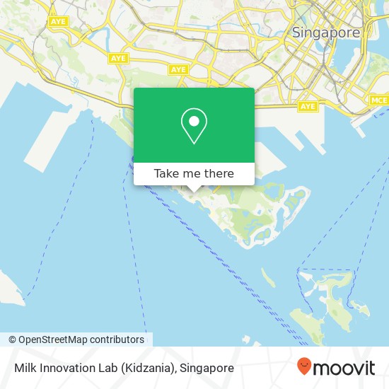 Milk Innovation Lab (Kidzania)地图