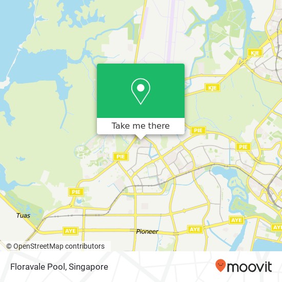 Floravale Pool map