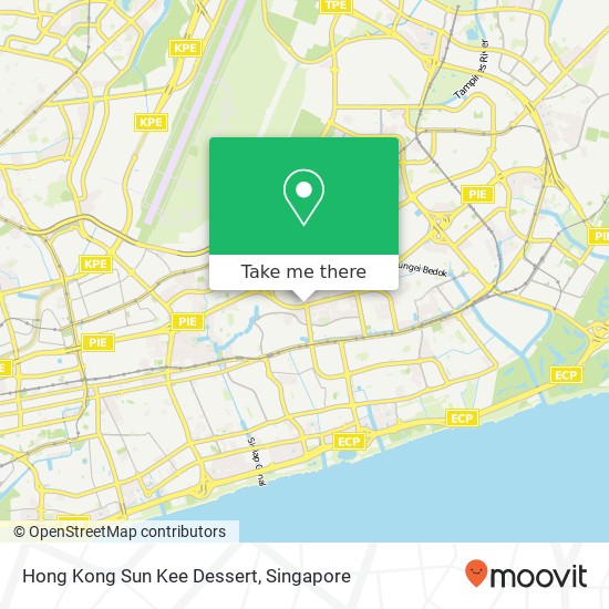 Hong Kong Sun Kee Dessert map