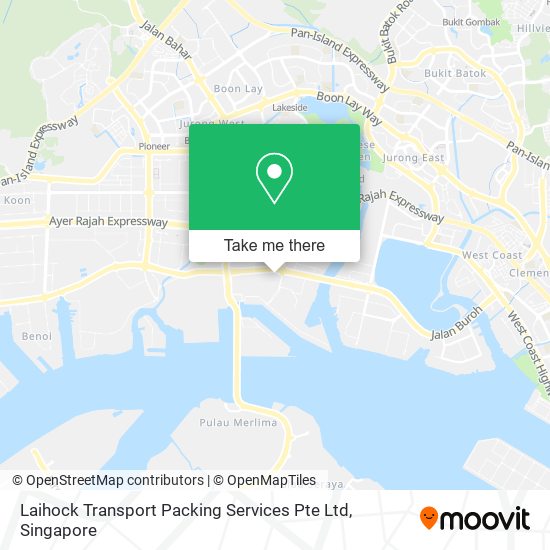 Laihock Transport Packing Services Pte Ltd map