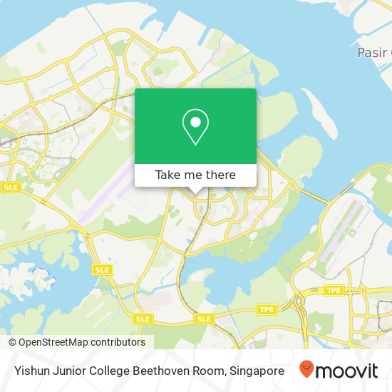 Yishun Junior College Beethoven Room map