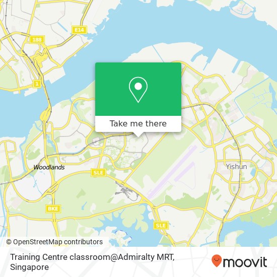 Training Centre classroom@Admiralty MRT地图