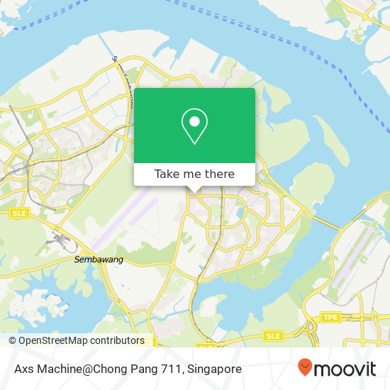 Axs Machine@Chong Pang 711地图
