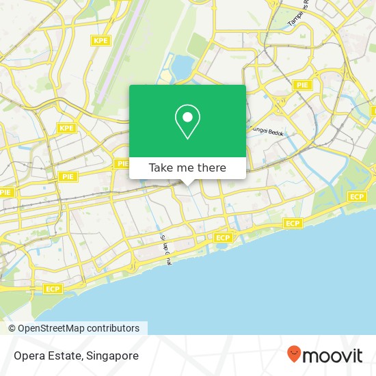 Opera Estate map