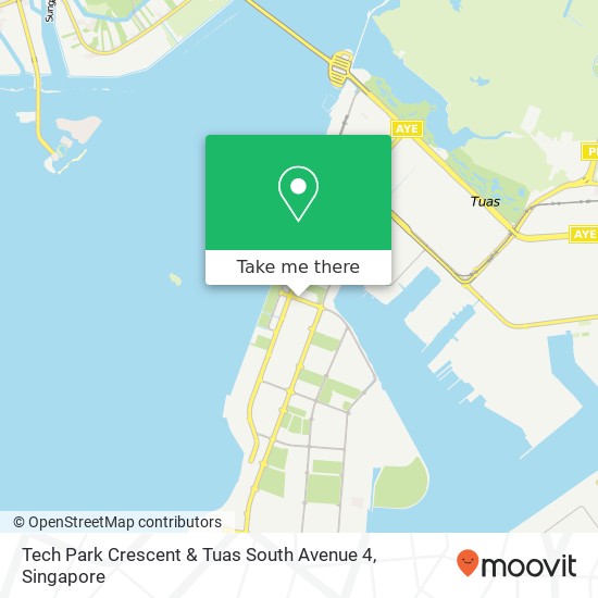 Tech Park Crescent & Tuas South Avenue 4地图