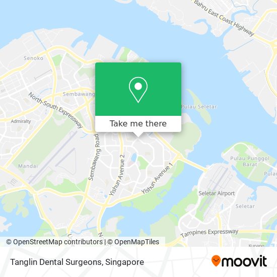 Tanglin Dental Surgeons map