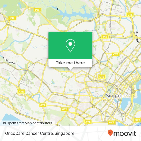 OncoCare Cancer Centre map