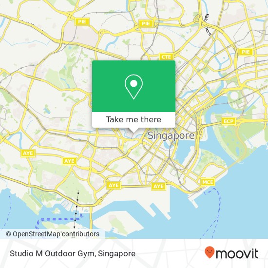 Studio M Outdoor Gym map