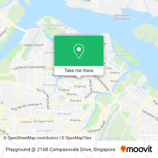 Playground @ 216B Compassvale Drive地图