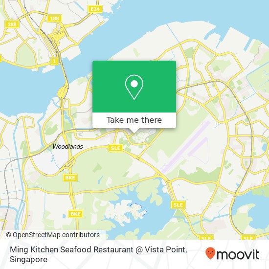 Ming Kitchen Seafood Restaurant @ Vista Point map
