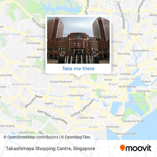 Takashimaya Shopping Centre地图