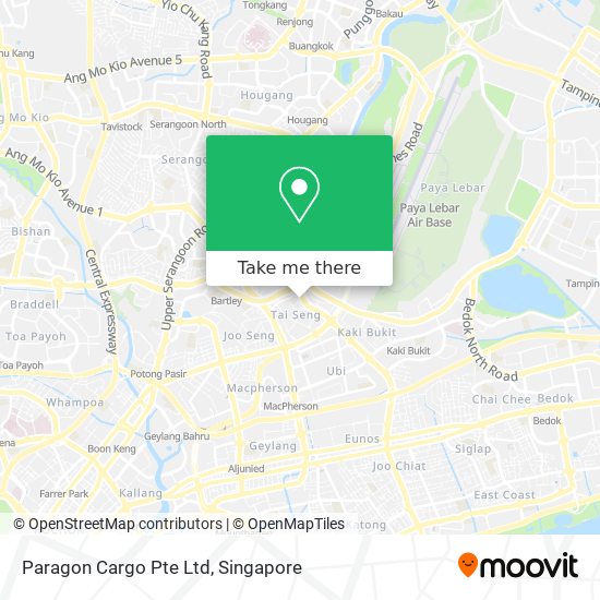 Paragon Cargo Pte Ltd map
