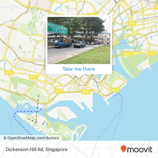 Dickenson Hill Rd map