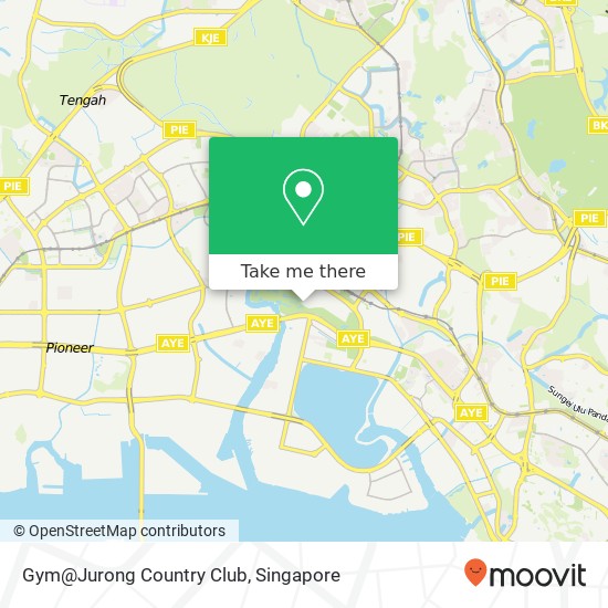 Gym@Jurong Country Club map