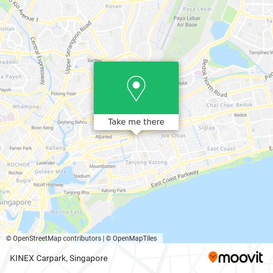 KINEX Carpark map