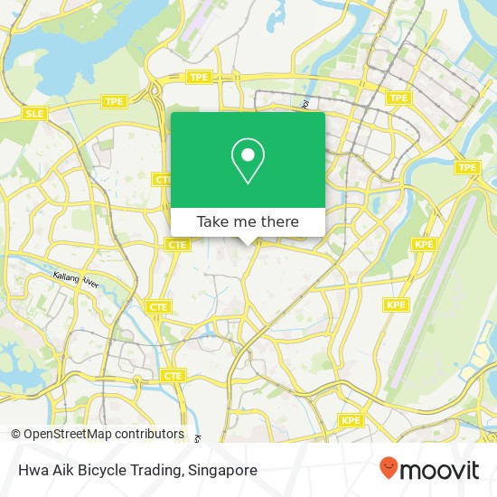 Hwa Aik Bicycle Trading map