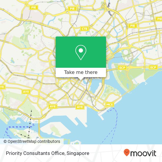 Priority Consultants Office map