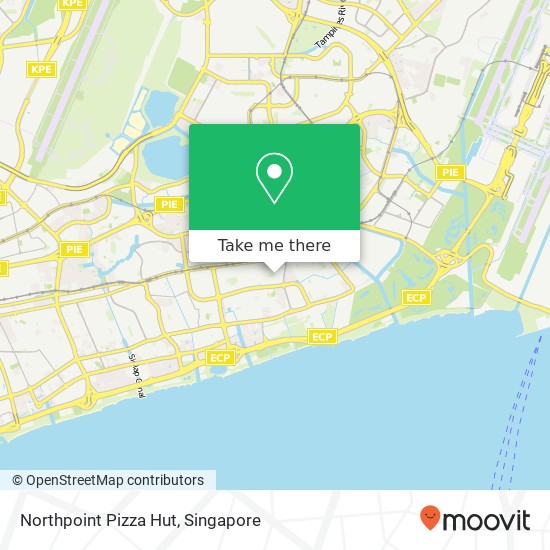 Northpoint Pizza Hut map