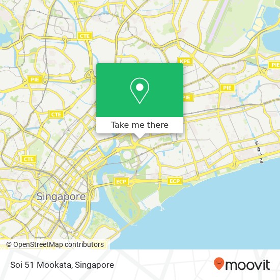 Soi 51 Mookata map
