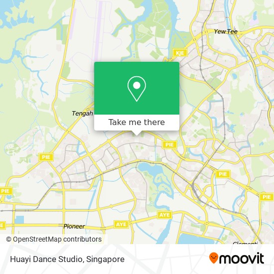 Huayi Dance Studio map