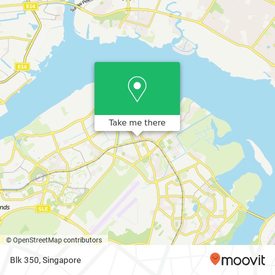 Blk 350 map