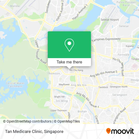 Tan Medicare Clinic map