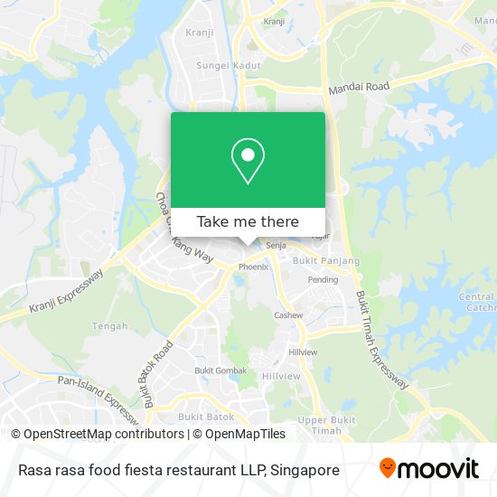 Rasa rasa food fiesta restaurant LLP map