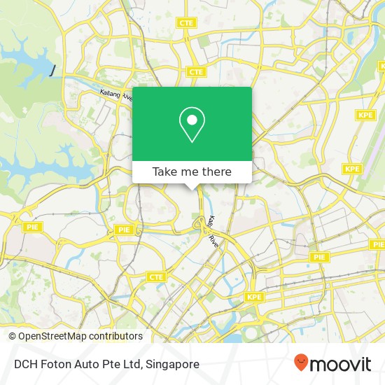 DCH Foton Auto Pte Ltd map