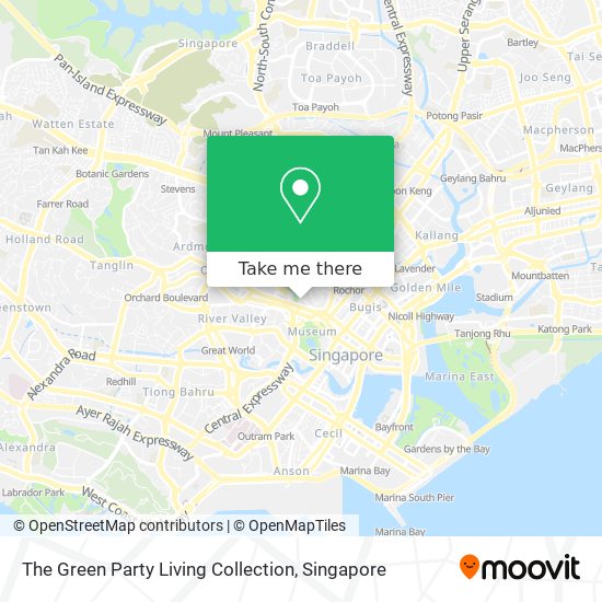 The Green Party Living Collection map