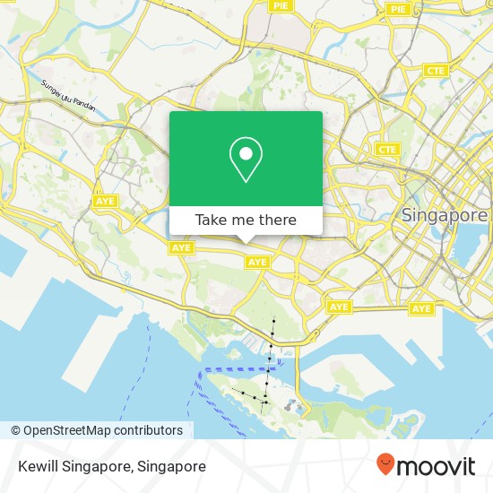 Kewill Singapore map