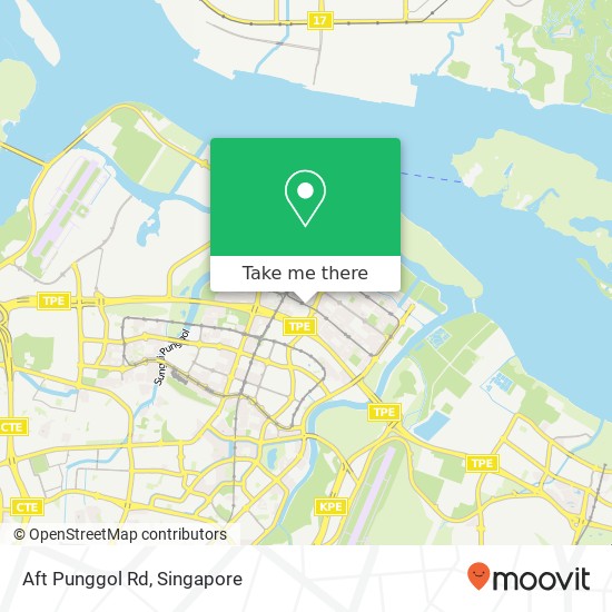 Aft Punggol Rd地图