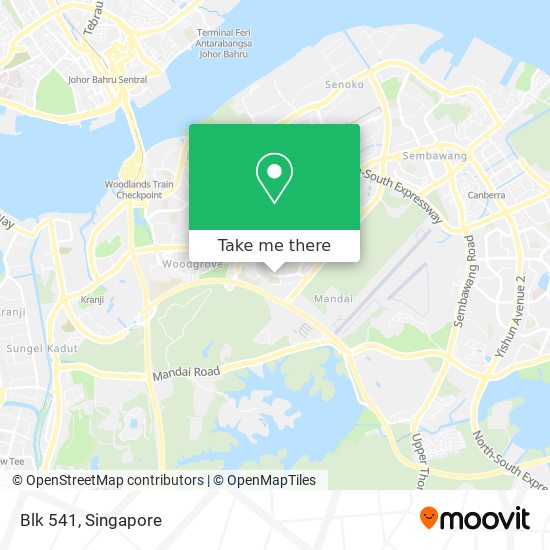 Blk 541 map