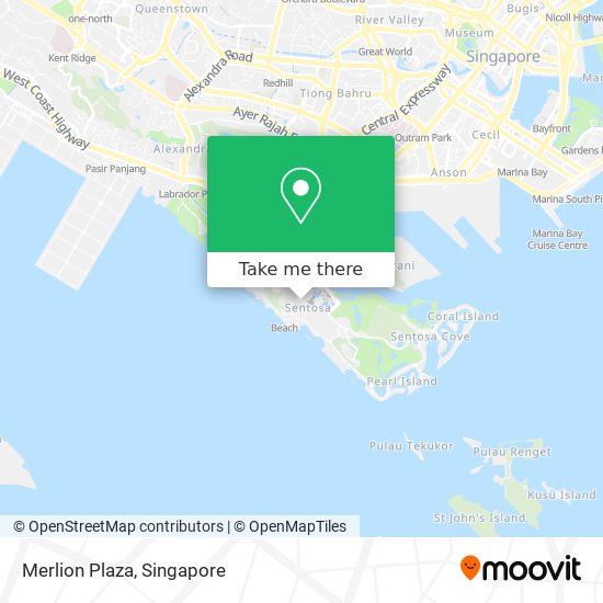 Merlion Plaza map