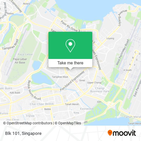 Blk 101 map
