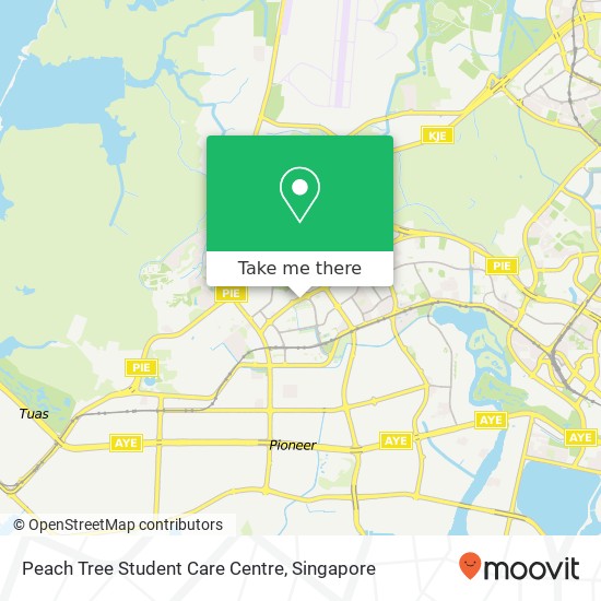 Peach Tree Student Care Centre map