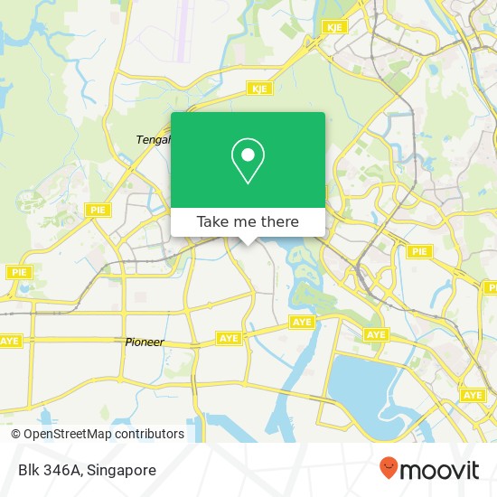Blk 346A map