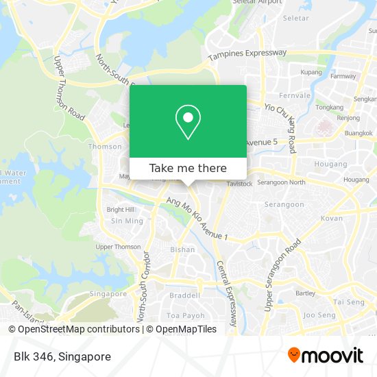 Blk 346 map