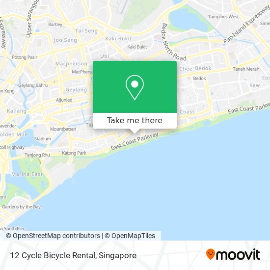 12 Cycle Bicycle Rental地图