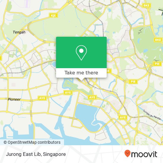 Jurong East Lib map