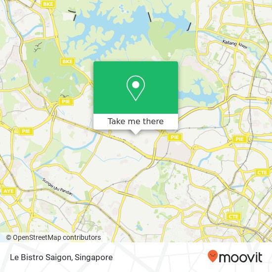 Le Bistro Saigon map