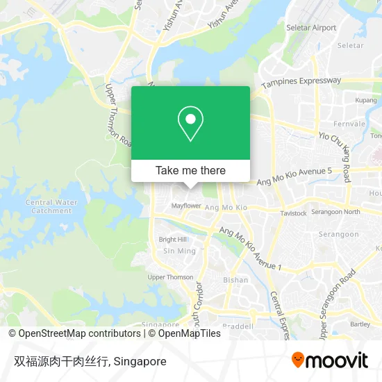 双福源肉干肉丝行地图
