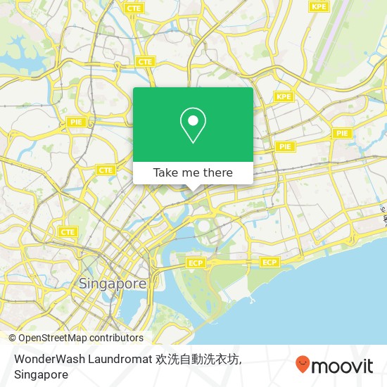 WonderWash Laundromat 欢洗自動洗衣坊 map