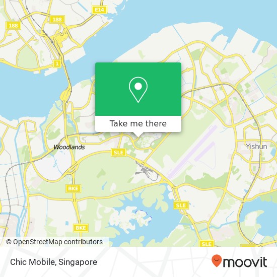 Chic Mobile map