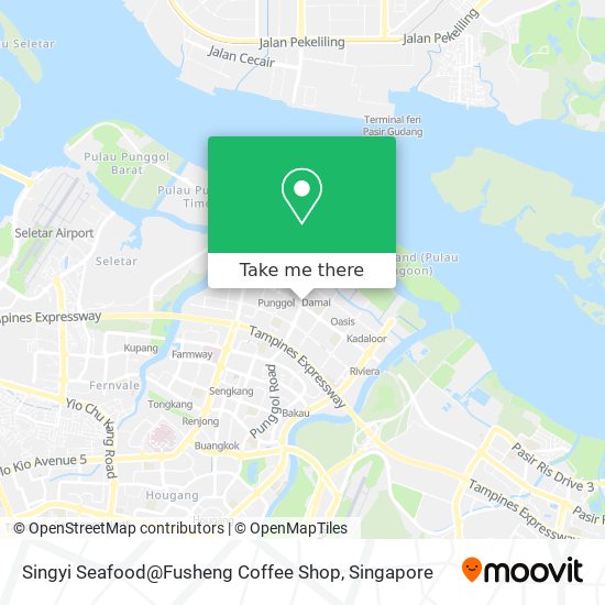 Singyi Seafood@Fusheng Coffee Shop map
