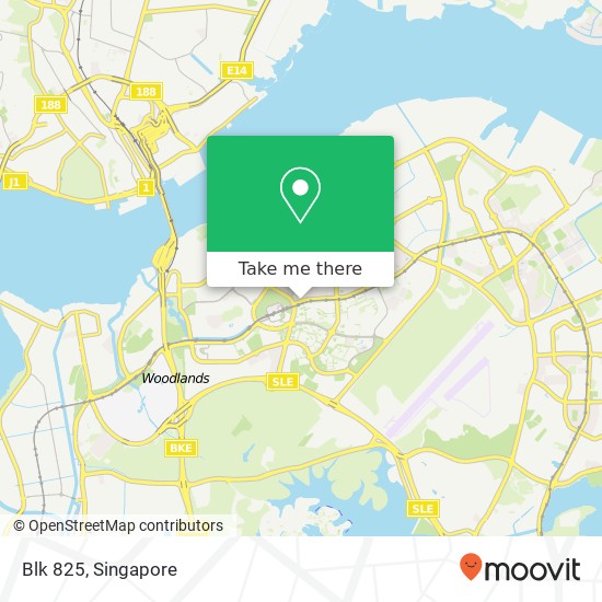 Blk 825 map