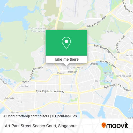 Art Park Street Soccer Court地图