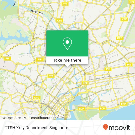 TTSH Xray Department map