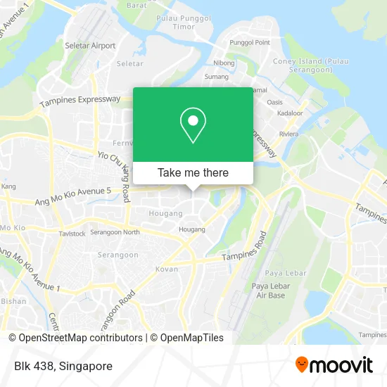 Blk 438 map