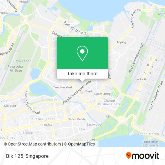 Blk 125 map