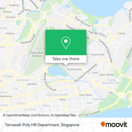 Temasek Poly HR Department map